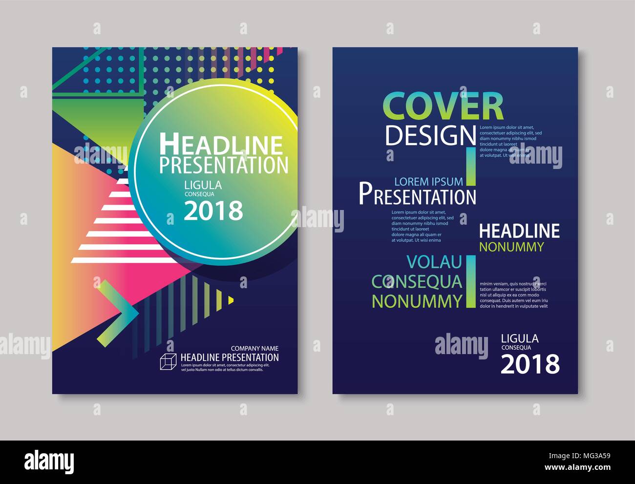 Abstrakte Gradient Modernen Geometrischen Flyer Und Poster Design Vorlage Hintergrund Verwenden Sie Fur Brochuer Buchcover Bericht Corporate Jahrliche Business Mag Stock Vektorgrafik Alamy