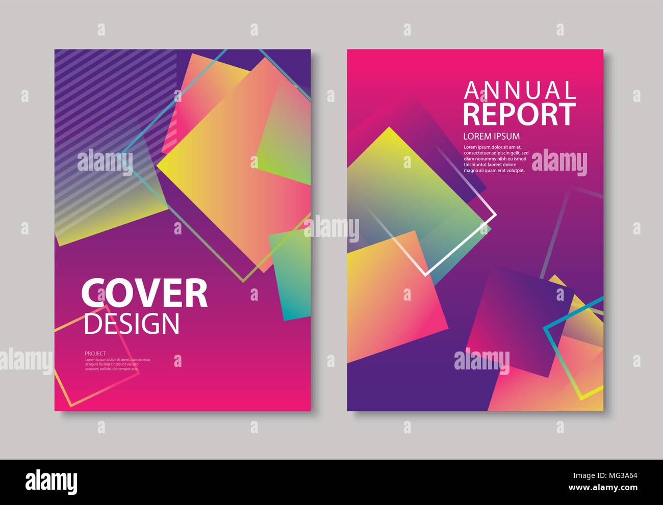 Abstrakte Gradient Modernen Geometrischen Flyer Und Poster Design Vorlage Hintergrund Verwenden Sie Fur Brochuer Buchcover Bericht Corporate Jahrliche Business Mag Stock Vektorgrafik Alamy