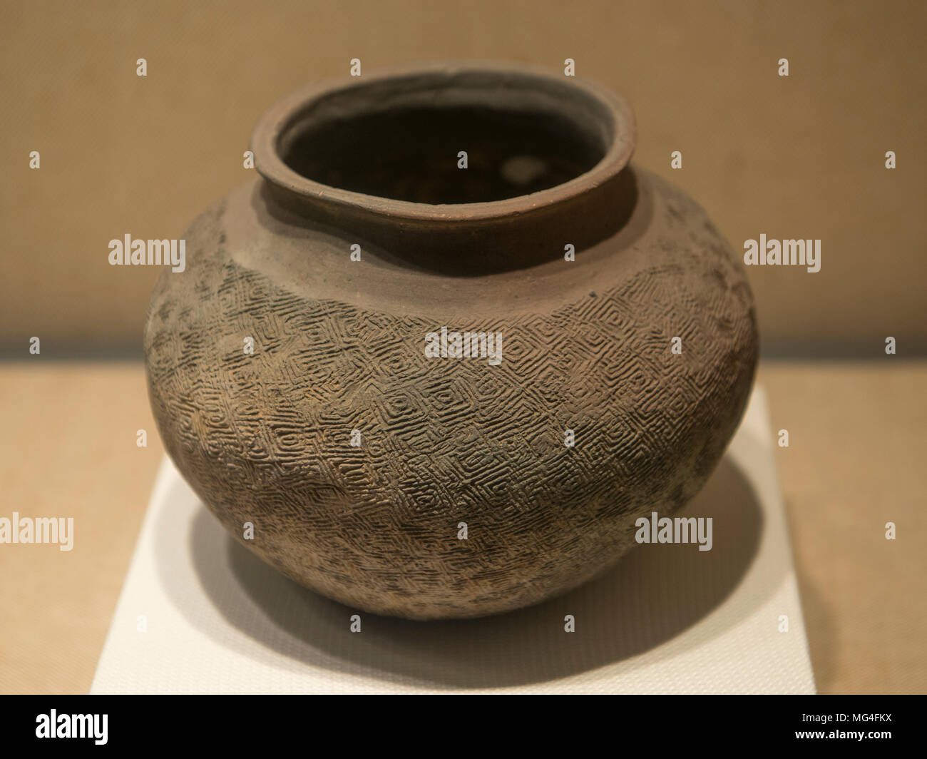 Galvanotechnik harte Keramik Glas in Zhejiang in Hangzhou, China. Der westlichen Zhou Dynastie (1100 v. Chr.-771 v. Chr.) Stockfoto