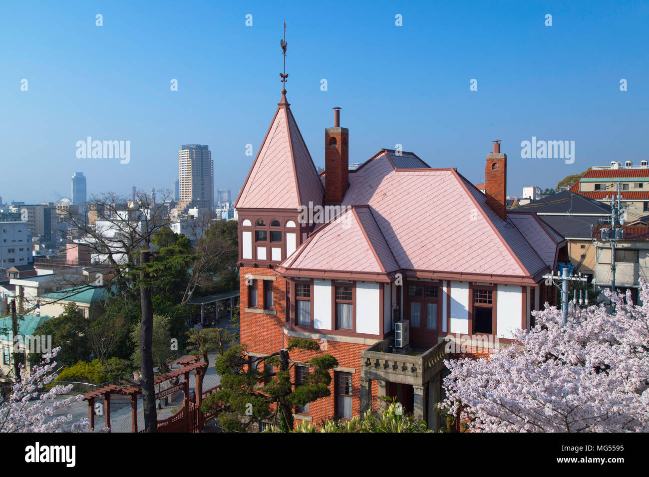 Kazamidori no Yakata, Kitano, Kobe, Kansai, Japan Stockfoto