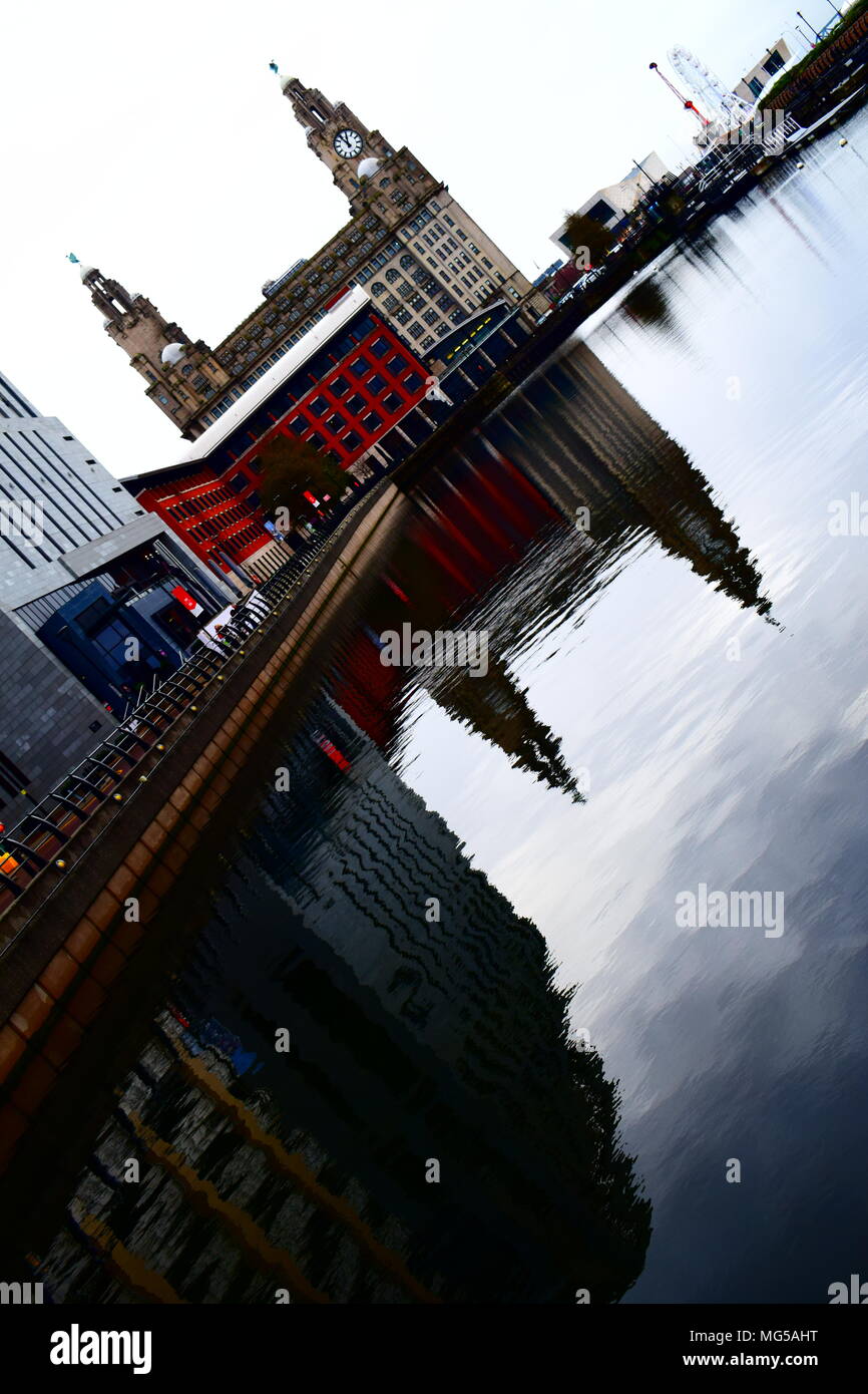 Liver Building Dezember 2017 Stockfoto