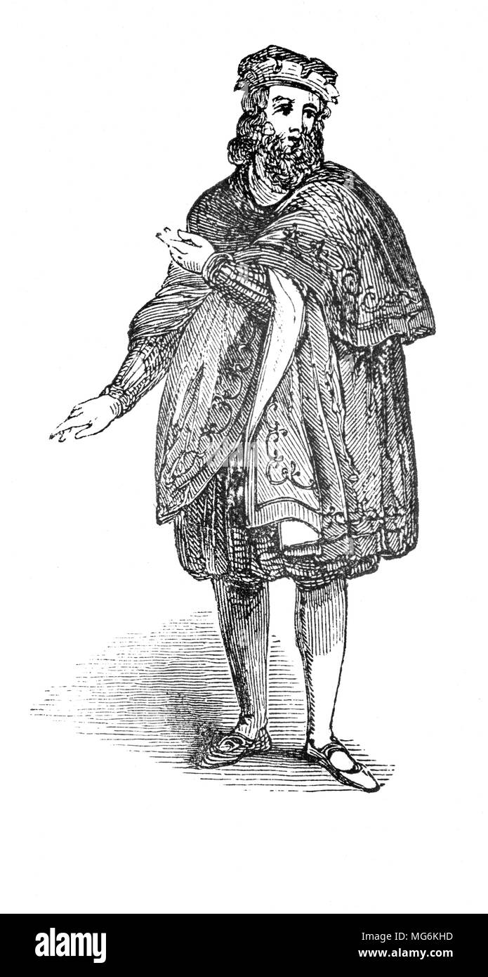 Humphrey von Lancaster, 1. Herzog von Gloucester, (1390 - 1447) war ein englischer Edelmann. Er war der jüngste Sohn von König Heinrich IV., Bruder von König Henry V und Onkel Henry VI. Während der 100-jährigen Krieges, erwarb er sich einen Ruf als erfolgreicher Commander. Nach dem Tod von Heinrich V., 1422 in der Humphrey wurde Lord Protector zu sein junger Neffe Henry VI. Er erfolglos beanspruchte das Recht auf die regentschaft von England nach dem Tod seines älteren Bruders, John, Herzog von Bedford, in 1435. Stockfoto
