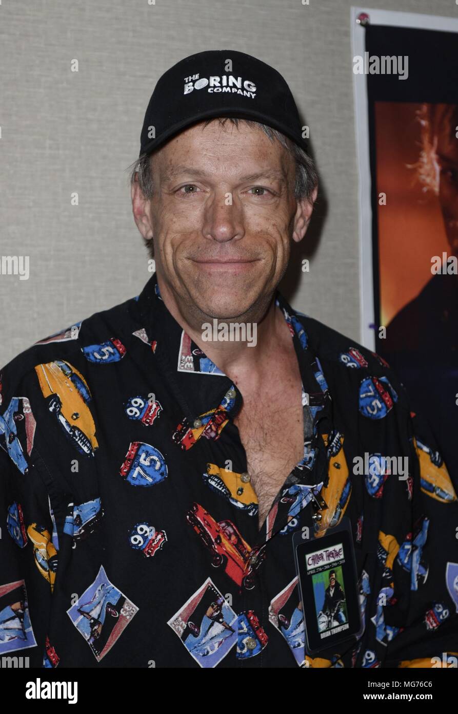 Parsippany, NJ, USA. 27 Apr, 2018. Brian Thompson anwesend für Chiller Theater Spielzeug, Modell und Film Expo, Hilton Parsippany, Parsippany, New Jersey, 27. April 2018. Credit: Derek Sturm/Everett Collection/Alamy leben Nachrichten Stockfoto