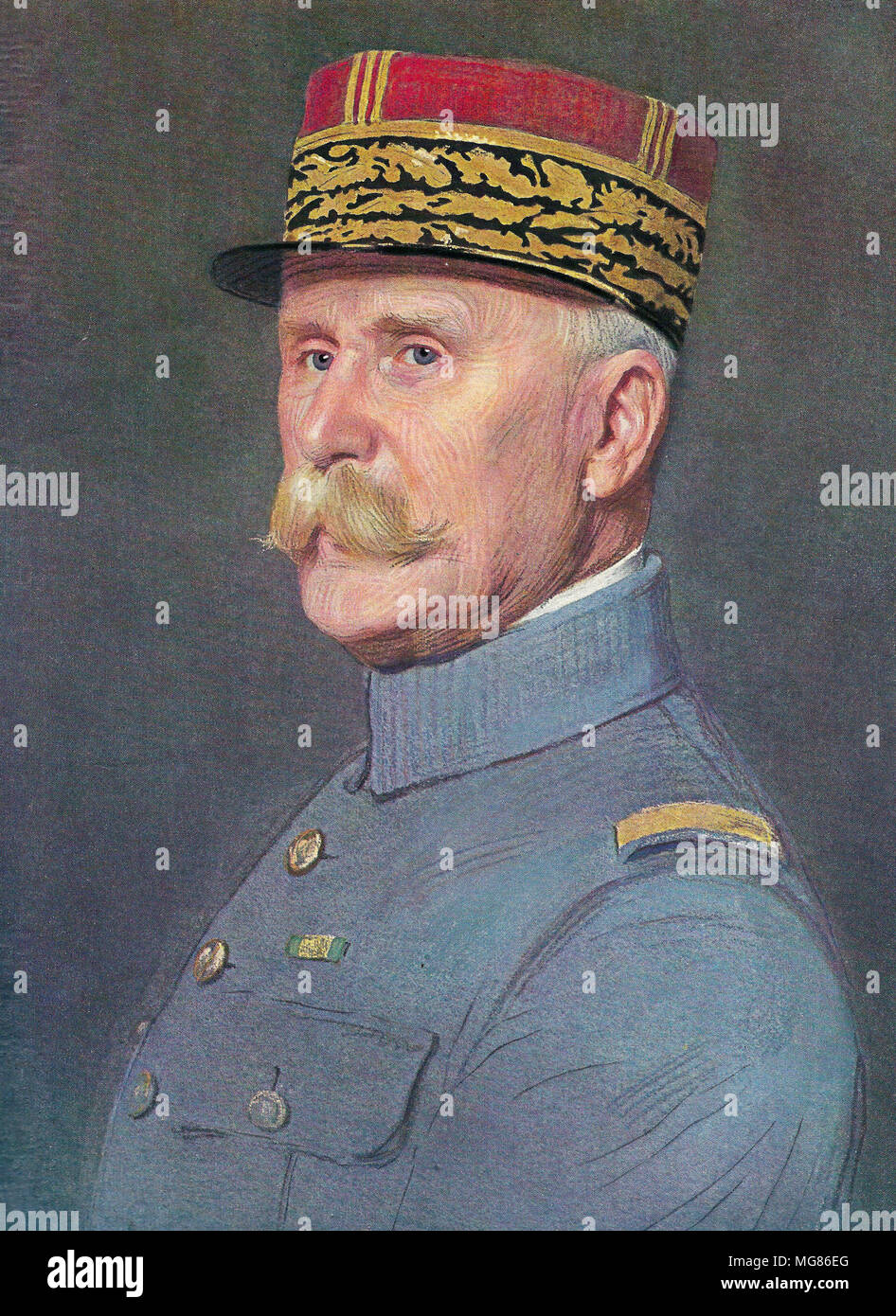 Maréchal Pétain 1926 von Marcel Baschet Henri Philippe Pétain Benoni Omer, Joseph (1856-1951), Philippe Pétain, Marschall Pétain, der französische General Offizier, der die Position der Marschall von Frankreich am Ende des Zweiten Weltkrieges erreichte ich, während der er als der Löwe von Verdun bekannt wurde, und im Zweiten Weltkrieg diente als Staatsoberhaupt von Vichy, Frankreich von 1940 bis 1944 Stockfoto