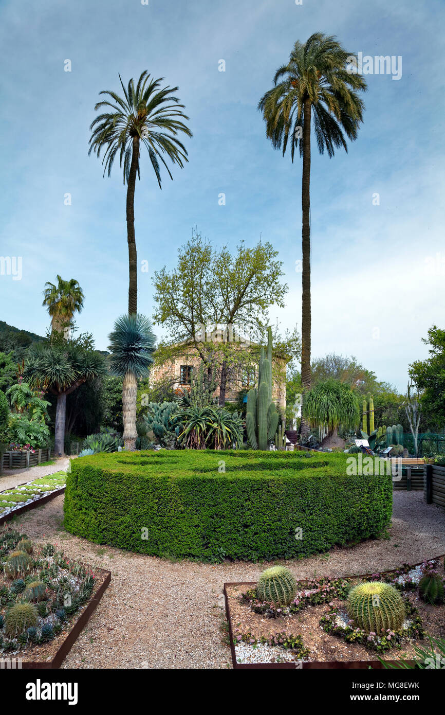 Botanischer Garten Kakteen Und Mediterranen Pflanzen Soller