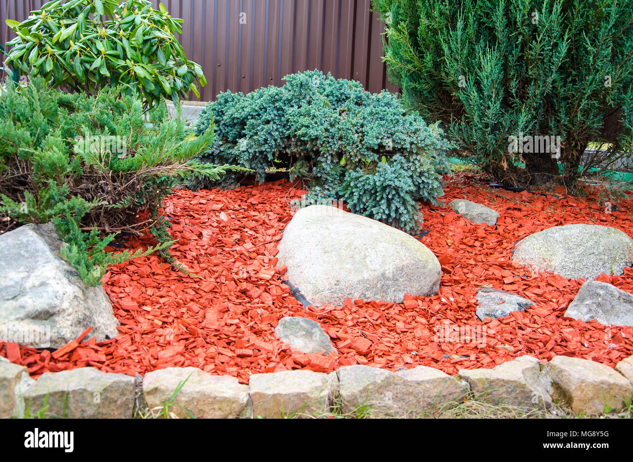Rindenmulch farbig Stockfotos und bilder Kaufen Alamy