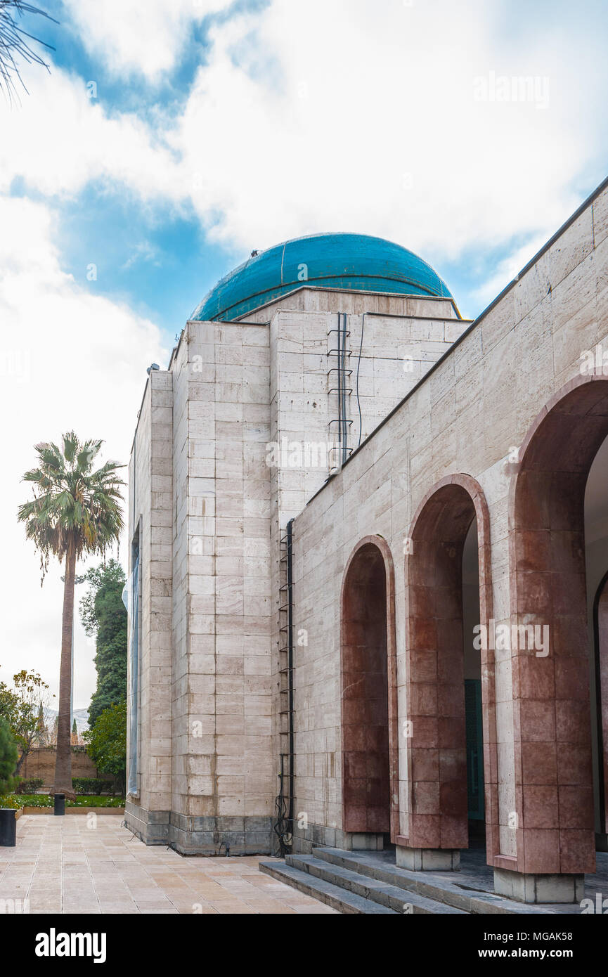 Saadi Mausoleum in Shiraz, Iran. Stockfoto