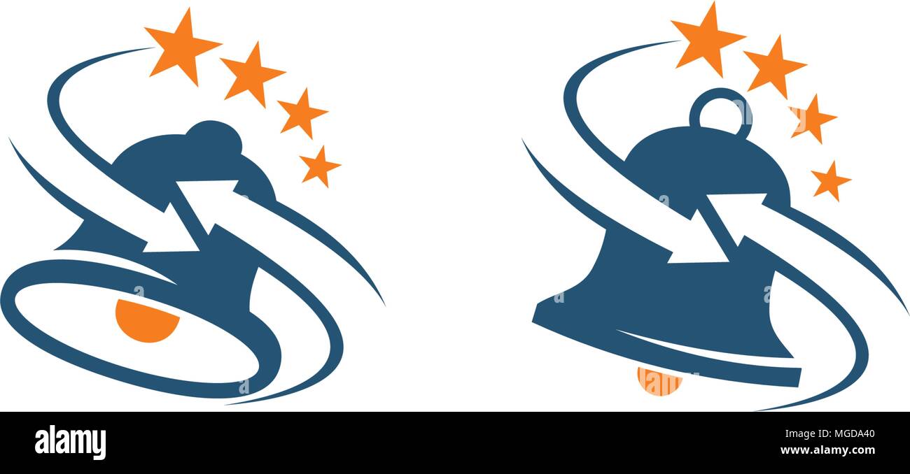 Bell Star Lösungen Stock Vektor