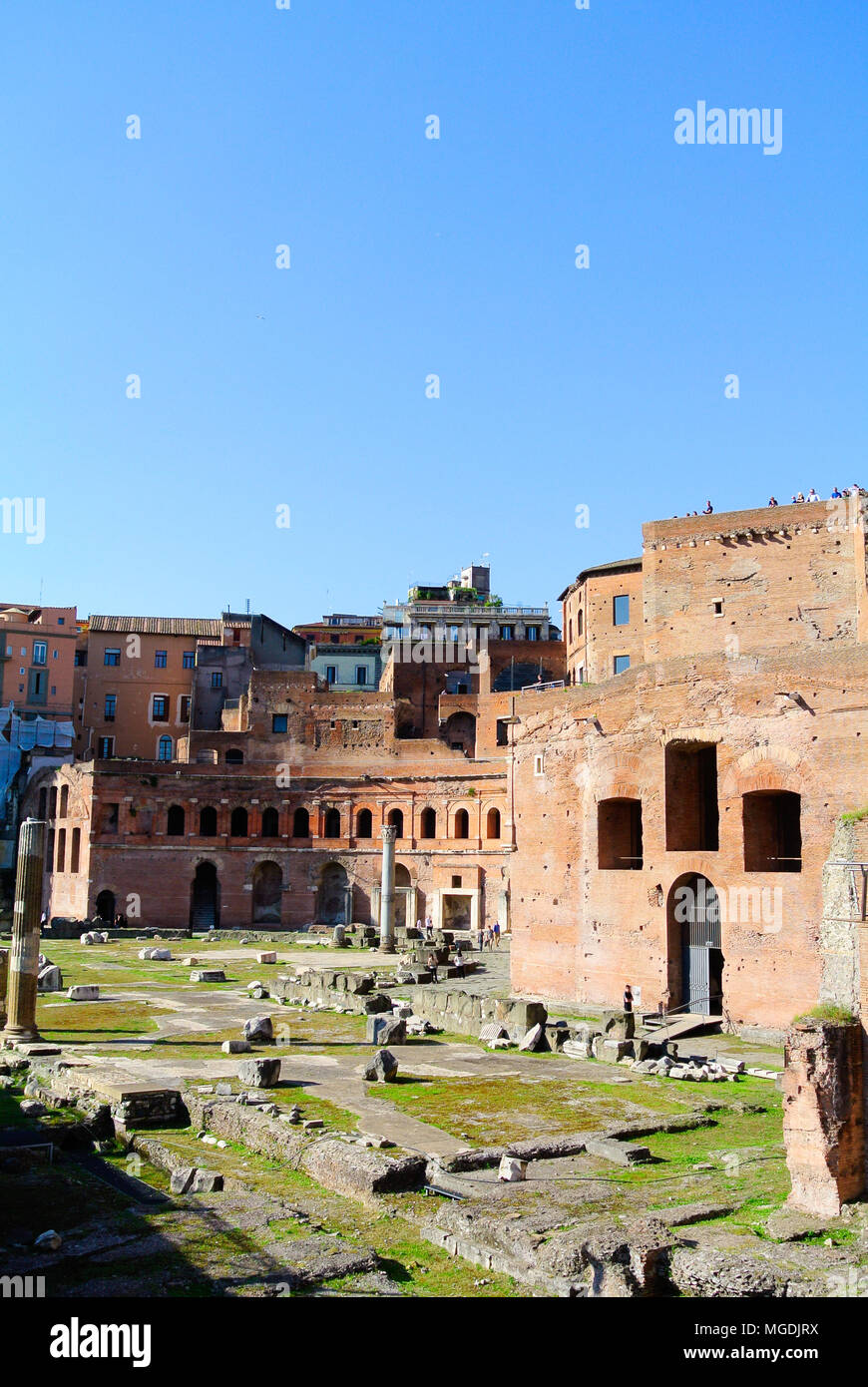 Die Trajan Markt, Rom, Italien Stockfoto