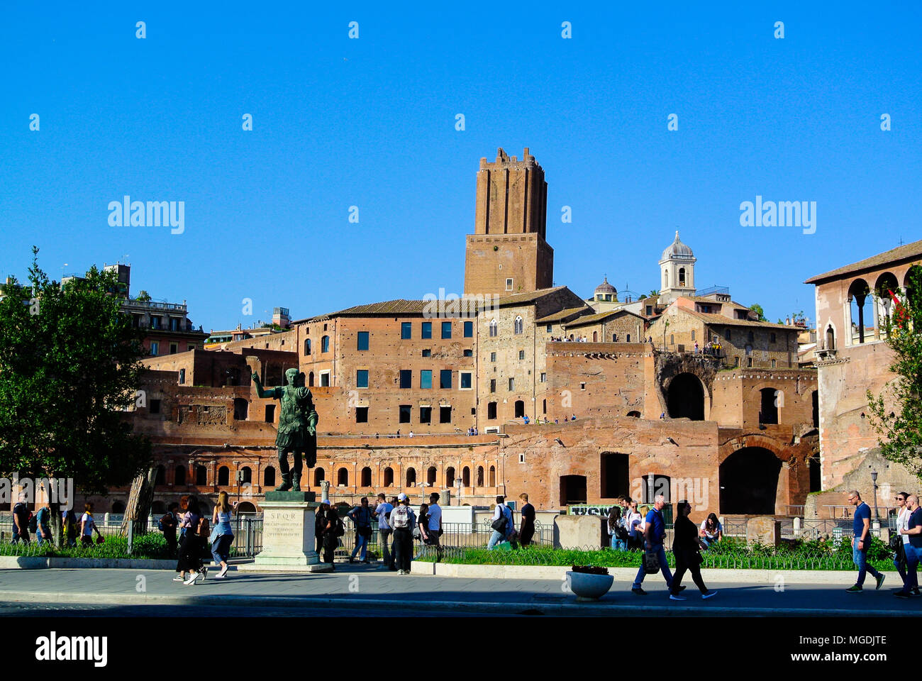 Die Trajan Markt, Rom, Italien Stockfoto