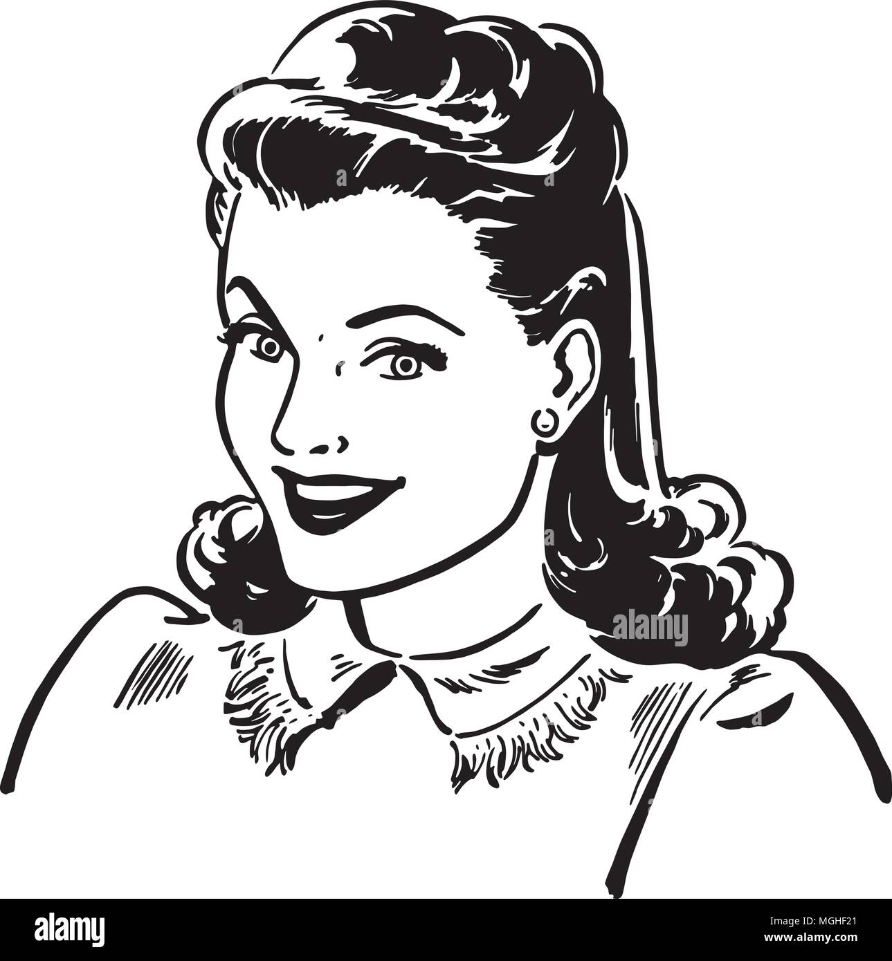 Scharfe frauen Stock-Vektorgrafiken kaufen - Alamy