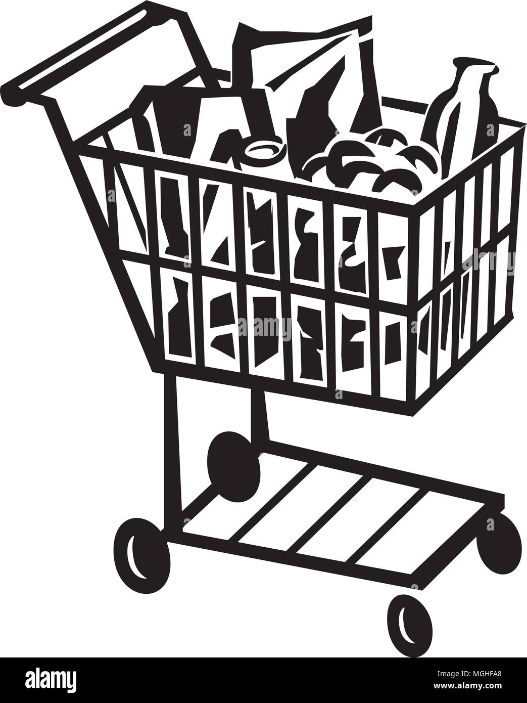 Grocery Cart Clip Art Shopping Cart Clipart Royalty Free Images, Stock