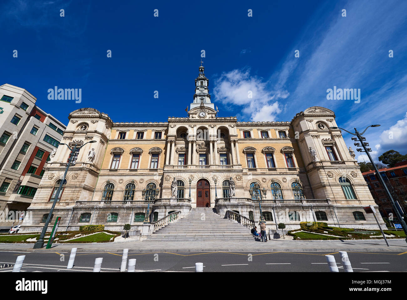 Stadtrat, Bilbao, Vizcaya, Baskenland, Euskadi, Euskal Herria, Spanien, Europa Stockfoto