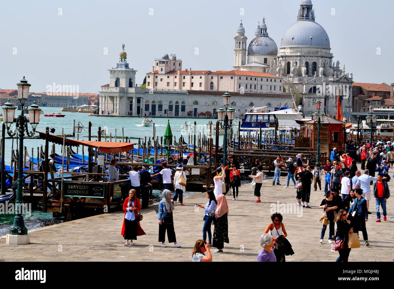 Canal Grande Venedig Stockfoto