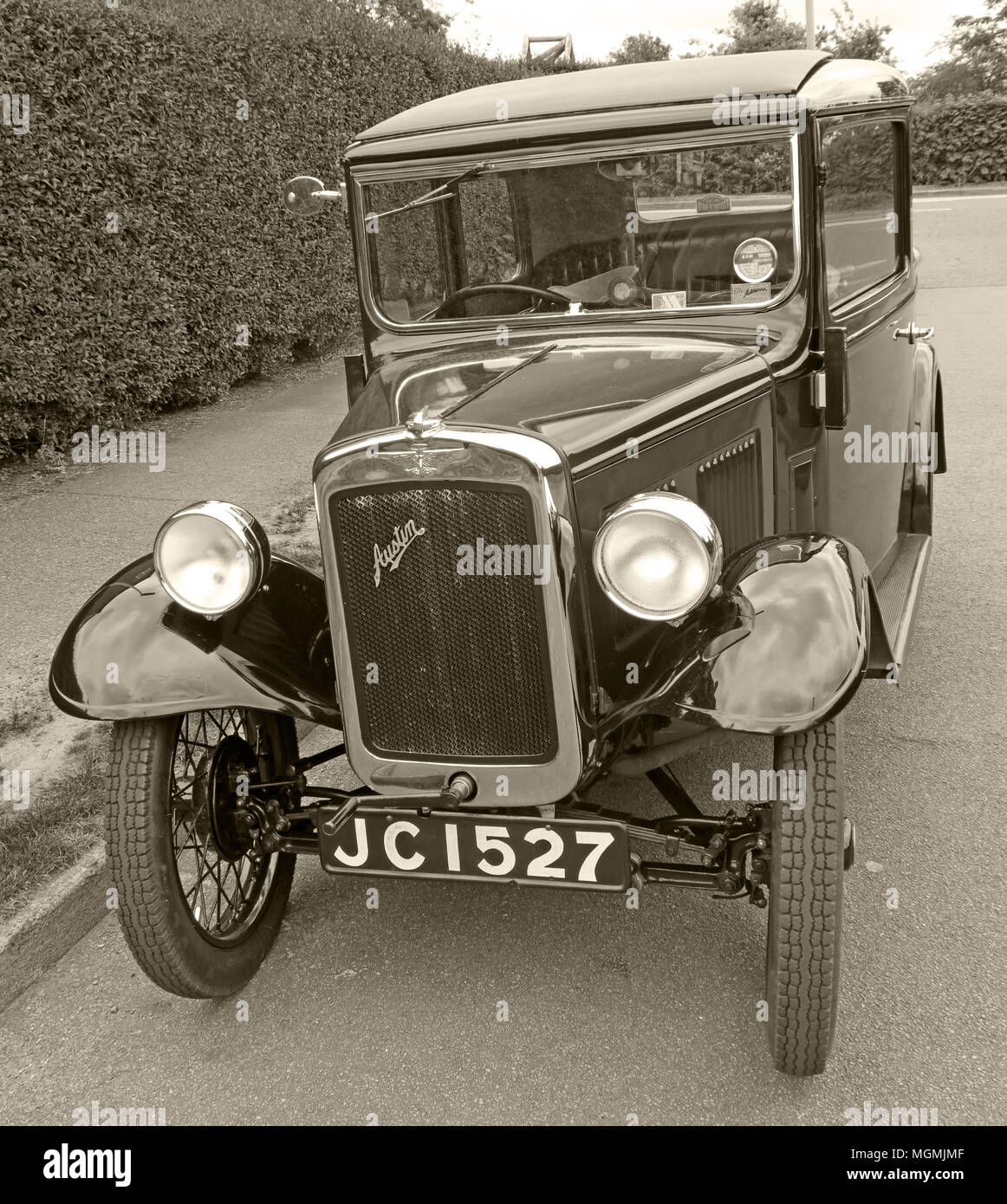 Austin Seven Motor Car JC 1527. Stockfoto