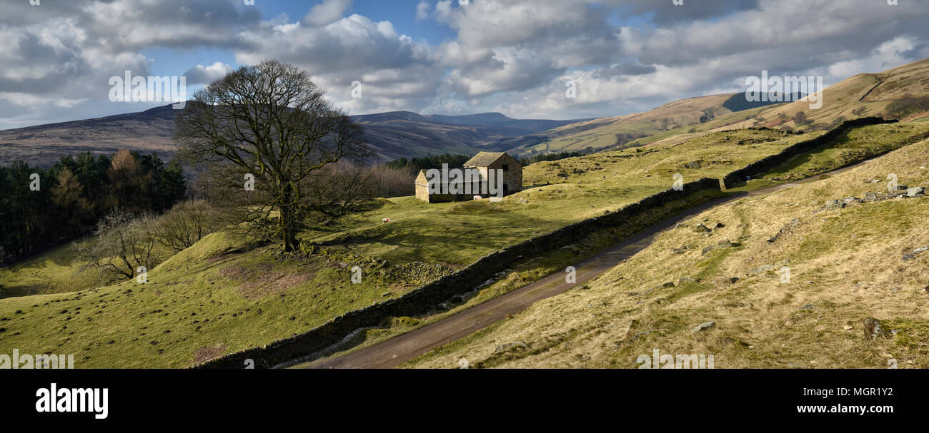 Bell Hagg Scheune, der Peak District, England (20) Stockfoto