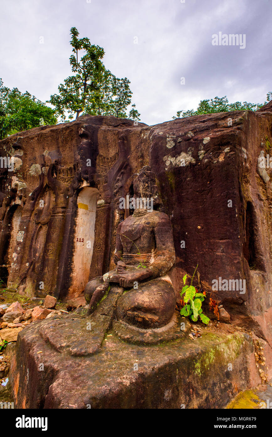 Phowintaung (Berg der isolierten einsame Meditation), eine buddhistische Höhle Komplex, Yinmabin Township, Monywa Bezirk, Sagaing Region, nördlichen Burma (M Stockfoto