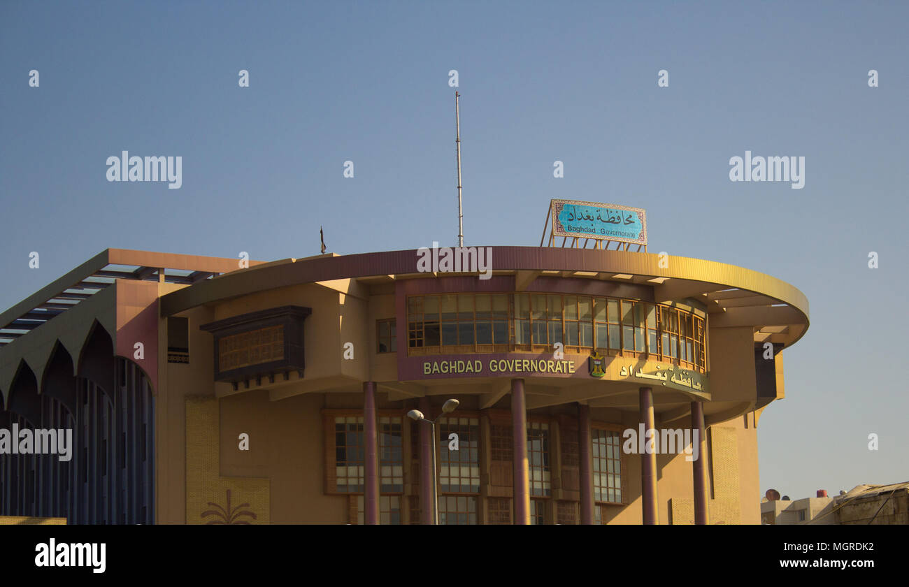 Baghdad Governorate Gebaude In Bagdad Hauptstadt Des Irak Stockfotografie Alamy