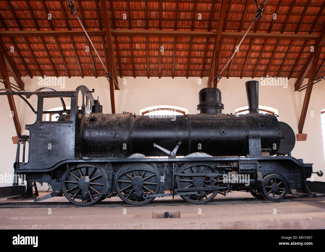 Bahnhof von ehemaligen hijaz Railway, Al Madinah Province, Al-Ula, Saudi-Arabien Stockfoto