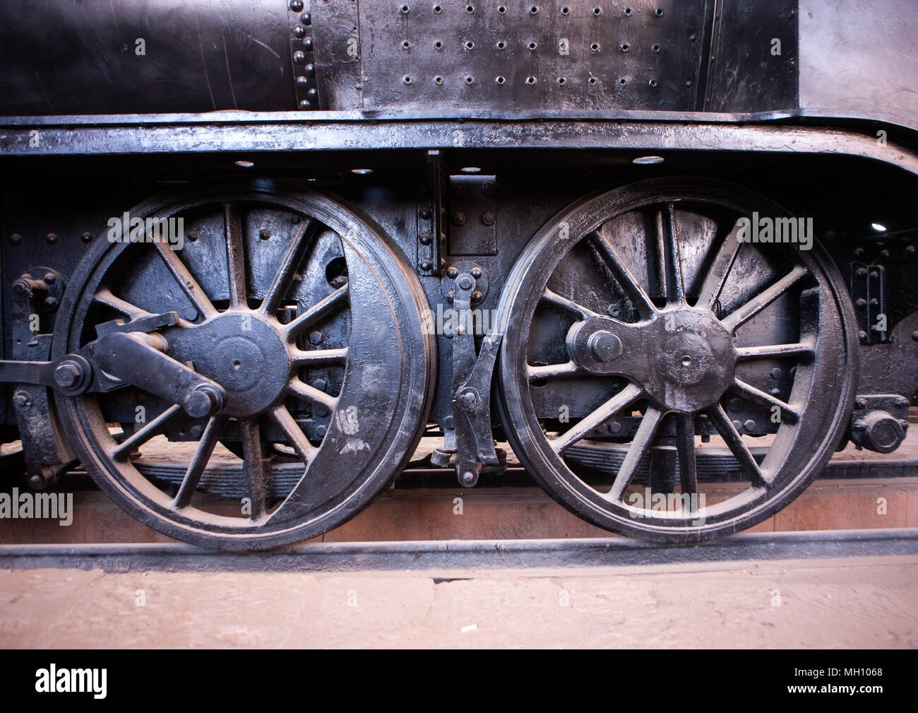 Bahnhof von ehemaligen hijaz Railway, Al Madinah Province, Al-Ula, Saudi-Arabien Stockfoto