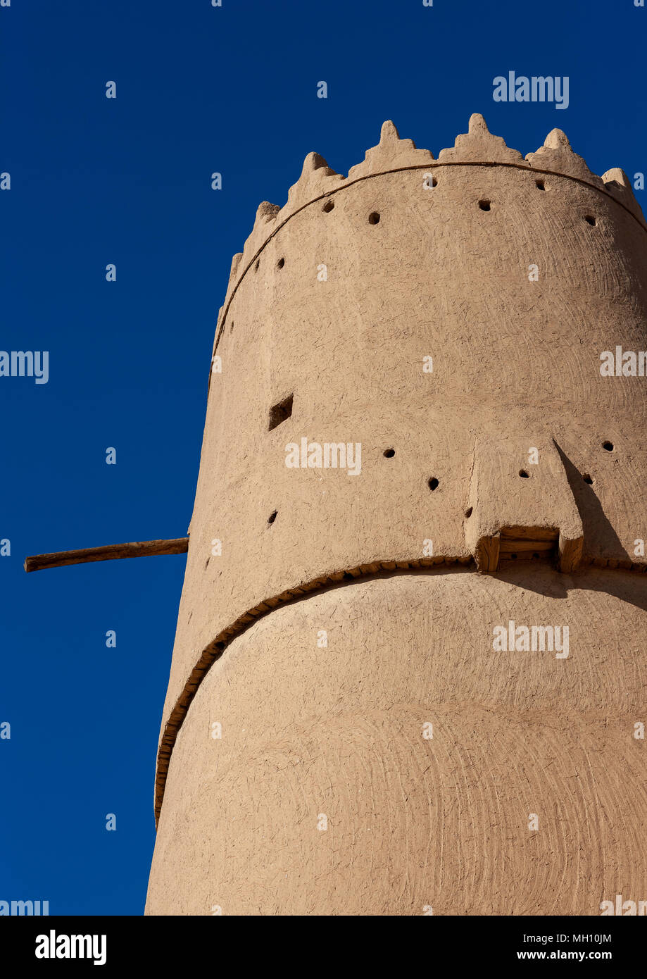 Al masmak befestigte Lehm und Schlamm-Brick schloss Wachtturm, Riad, Riyadh, Saudi Arabien Stockfoto