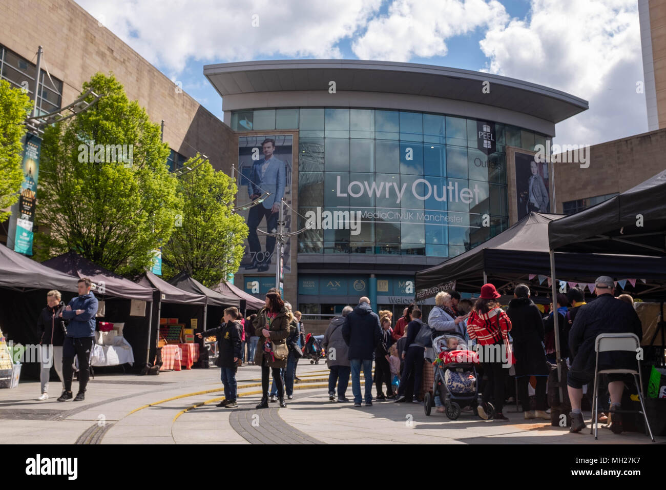 Lowry Outlet, Salford Quays, Manchester, UK Stockfoto