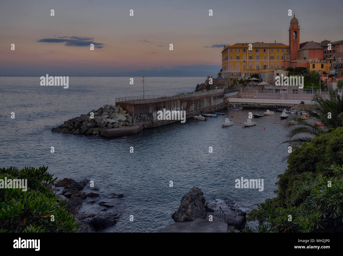 Nervi, Genua, Ligurien, Italien Stockfoto