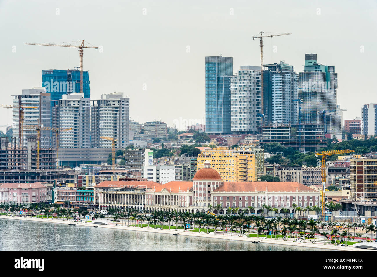 Stadt Luanda, Angola Stockfoto