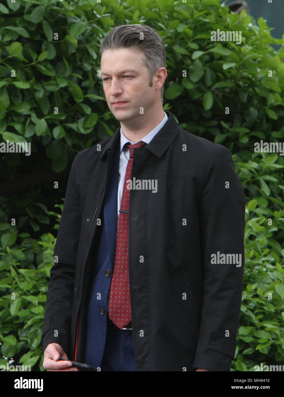New York Ny 30 April 2018 Peter Scanavino Dreharbeiten Am Set Von Recht Und Ordnung Besondere Victms Einheit Im Central Park In New York April 30 2018 Credit Rw Mediapunch Stockfotografie Alamy
