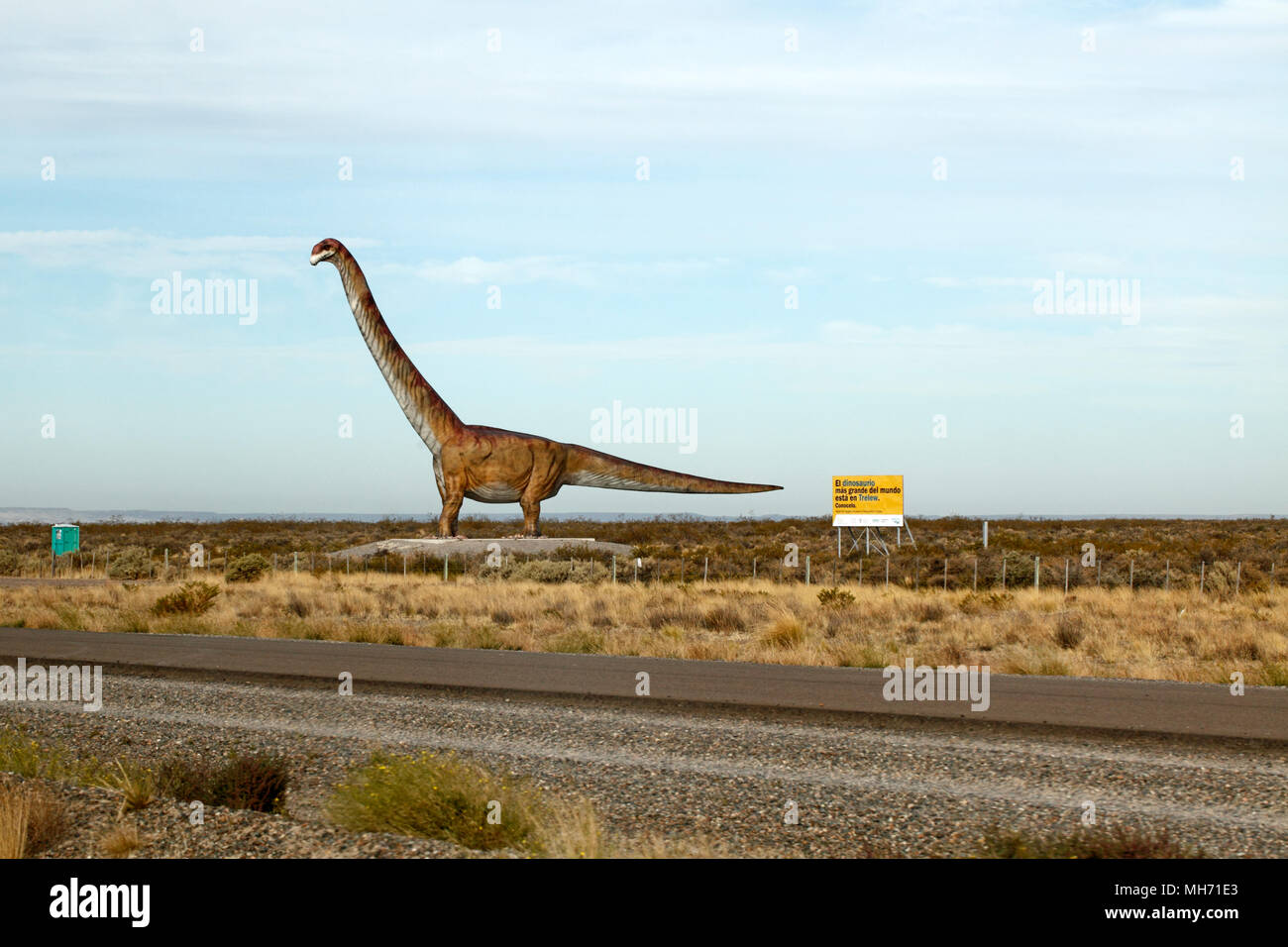 Titanosaur patagotitan mayorum Fotos und Bildmaterial in hoher