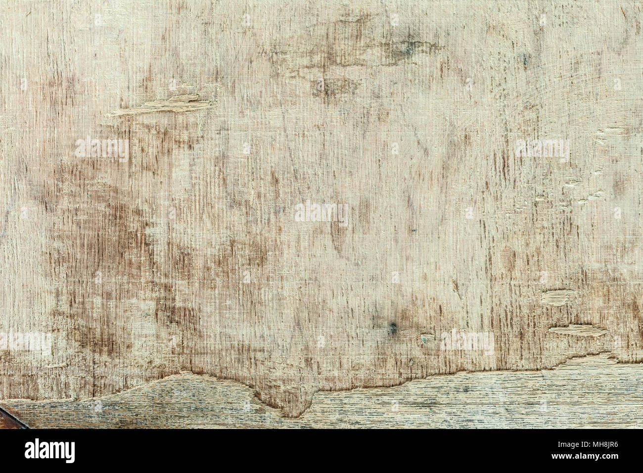 Alte Holz. Rustikal Muster auf weißem Hintergrund. Holz Hintergrund Textur, Vintage, rustikalem Holz Oberfläche, raue Baum. Stockfoto
