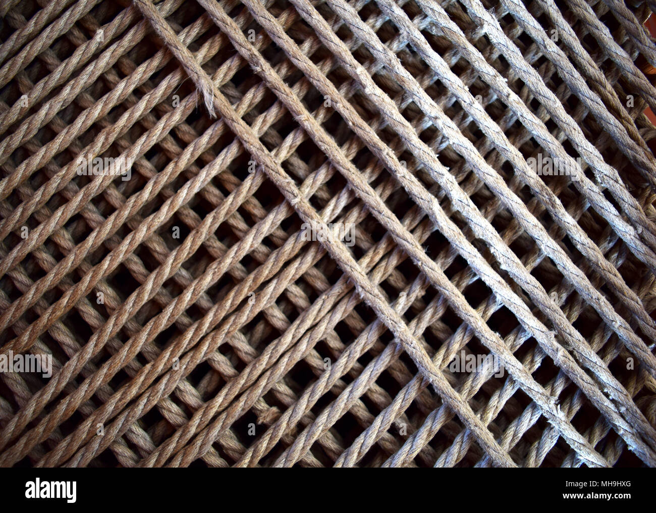 Seil-Muster Stockfoto