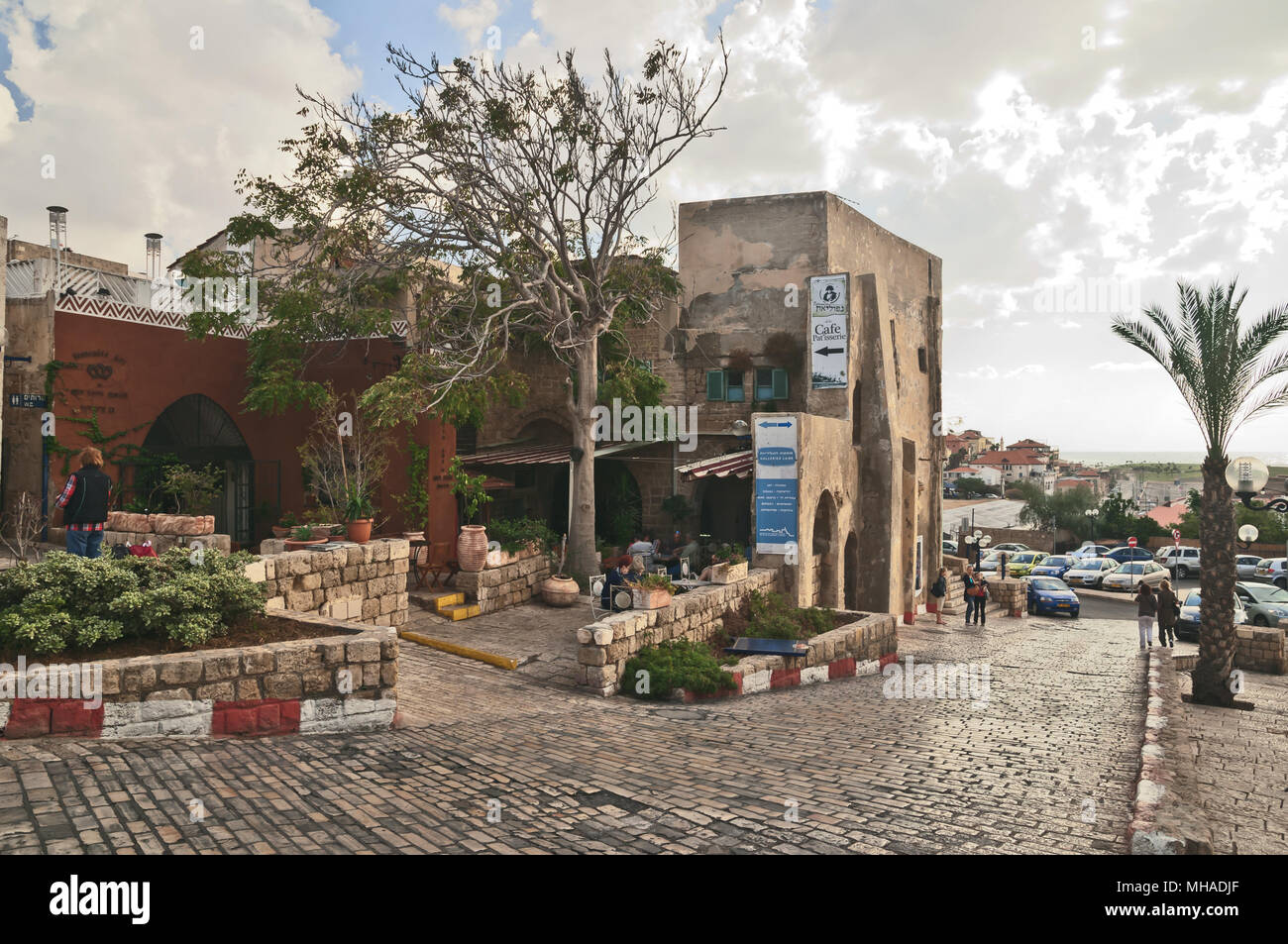 Die Altstadt von Jaffa und Tel Aviv-Jaffa, Israel Stockfoto