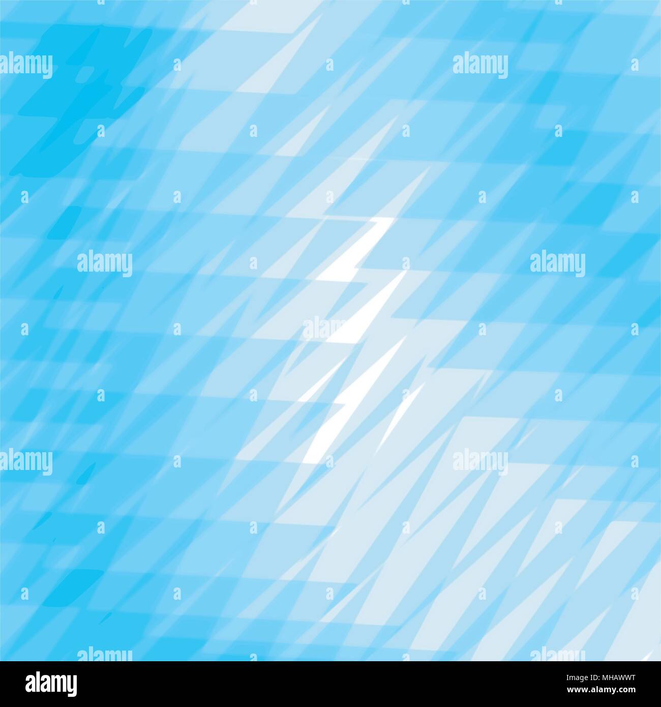 Blau aquarell Grafik Hand gezeichnet Hintergrund Muster, Aquarell Vector Illustration Stock Vektor