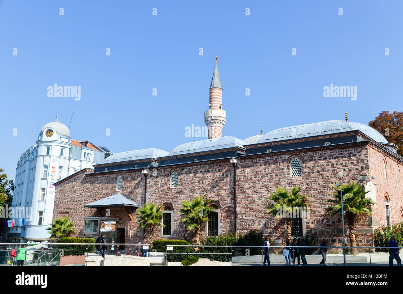 Moschee von Plovdiv, Bulgarien Stockfoto