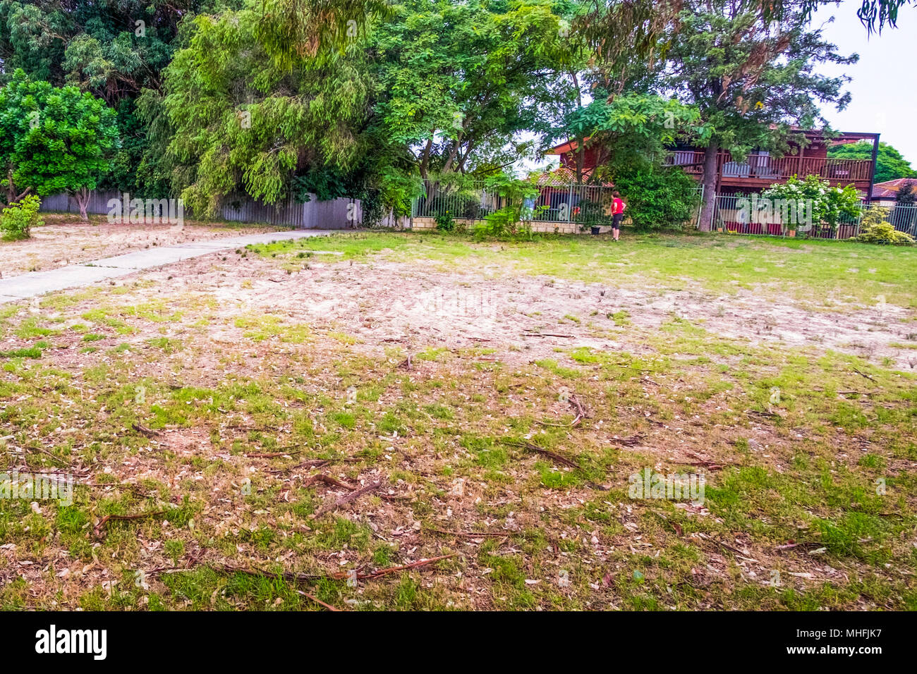 Yellagonga gemeinsamen Spaziergang um den Lake Joondalup Wanneroo W. Australien Stockfoto