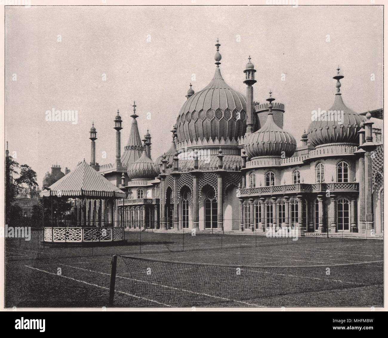 Der Pavillon am Brighton - Als George IV. Prince Regent war er viel Brighton betroffen, und im Jahr 1782 entschied sich für himsel… zu bauen Stockfoto