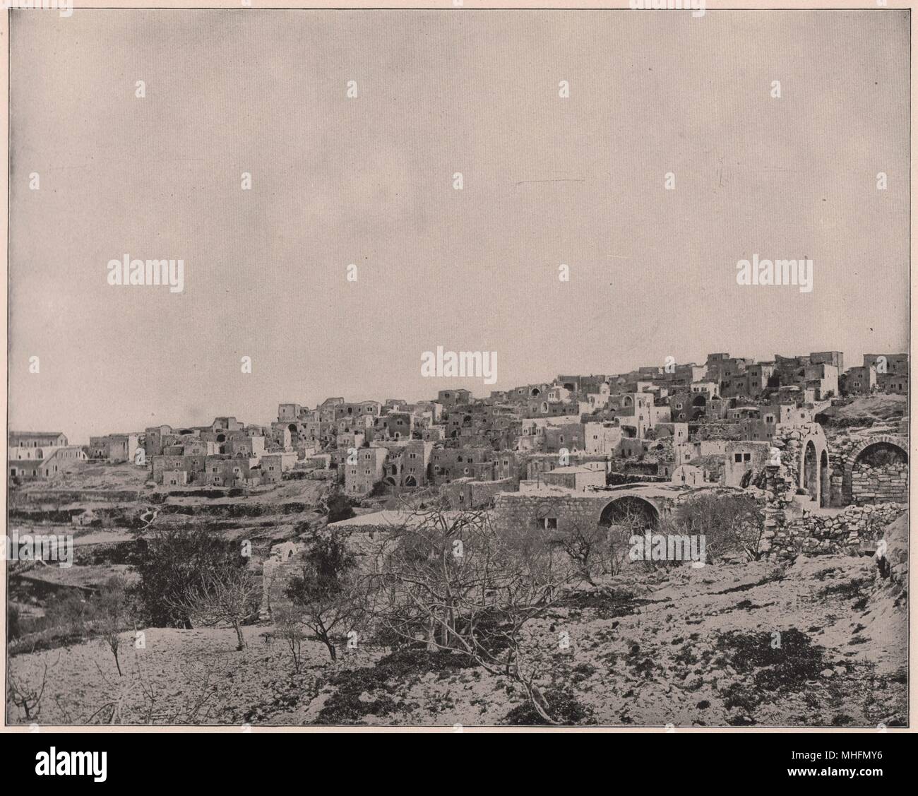Bethlehem, Palästina Stockfoto