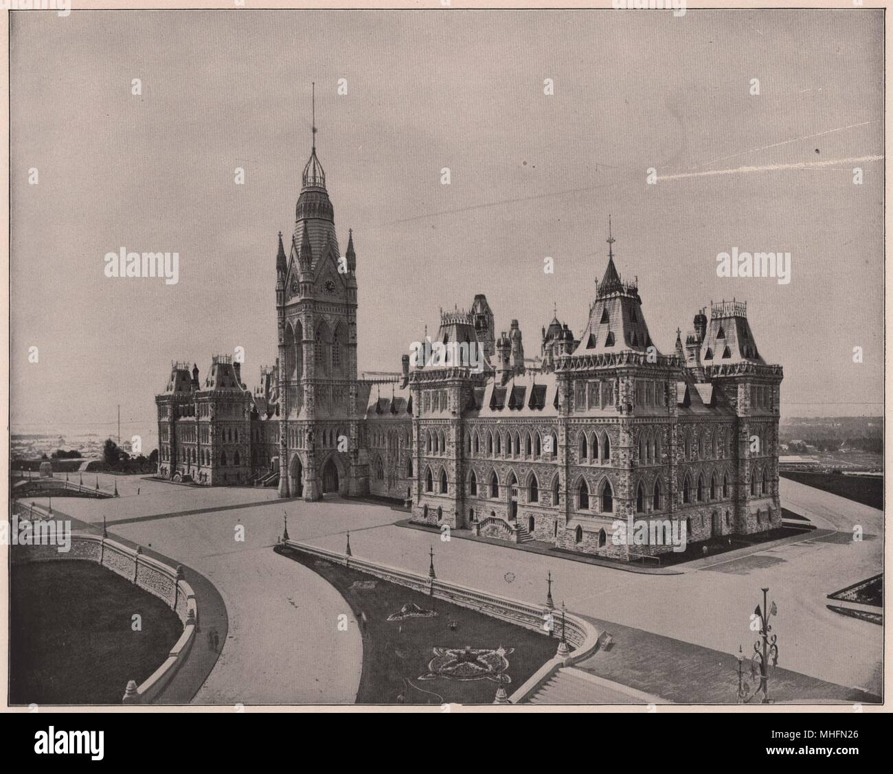 Häuser des Parlaments, Ottawa, Kanada Stockfoto