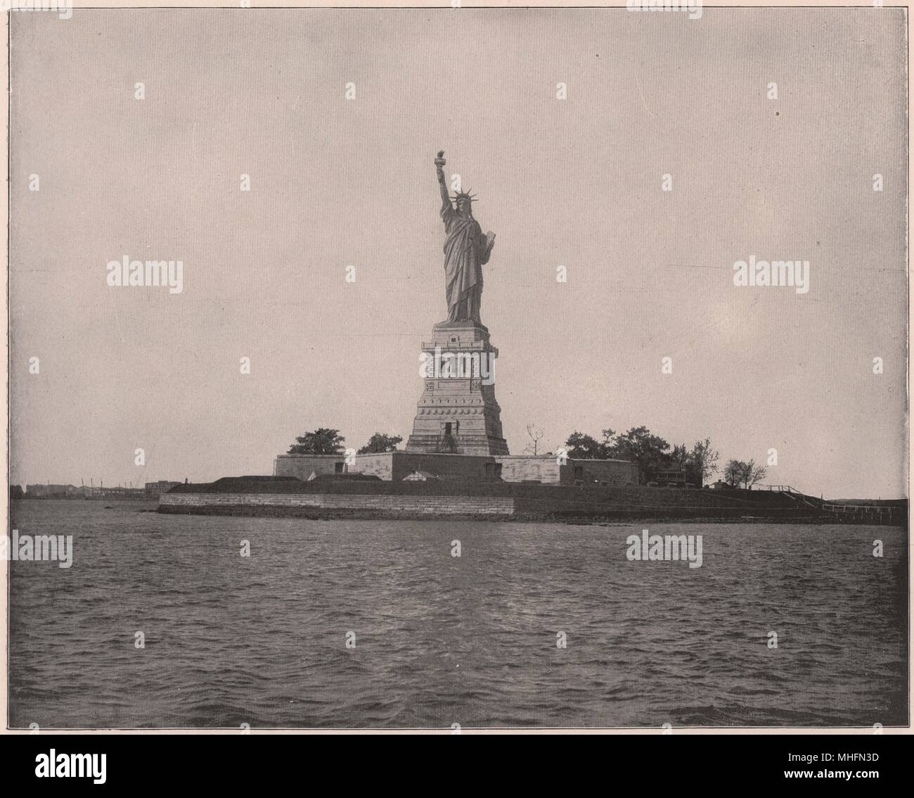Statue of Liberty, New York Harbor Stockfoto