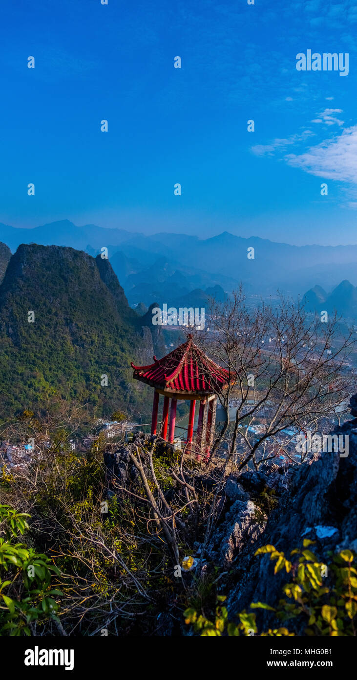 Guilins Entspannende Orte Stockfoto