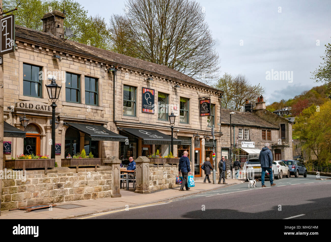 Hebden Bridge Stockfoto