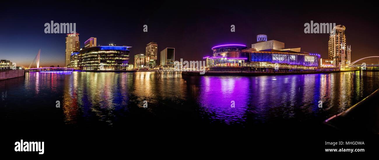 MediaCity, Salford Quays Stockfoto