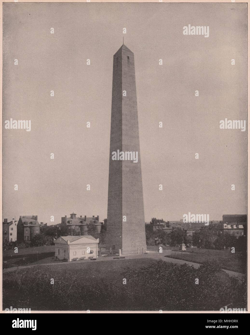 Bunker Hill Monument Stockfoto