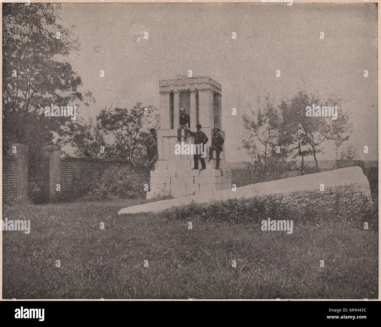 Grab der Mutter von Washington, Fredericksburg Stockfoto