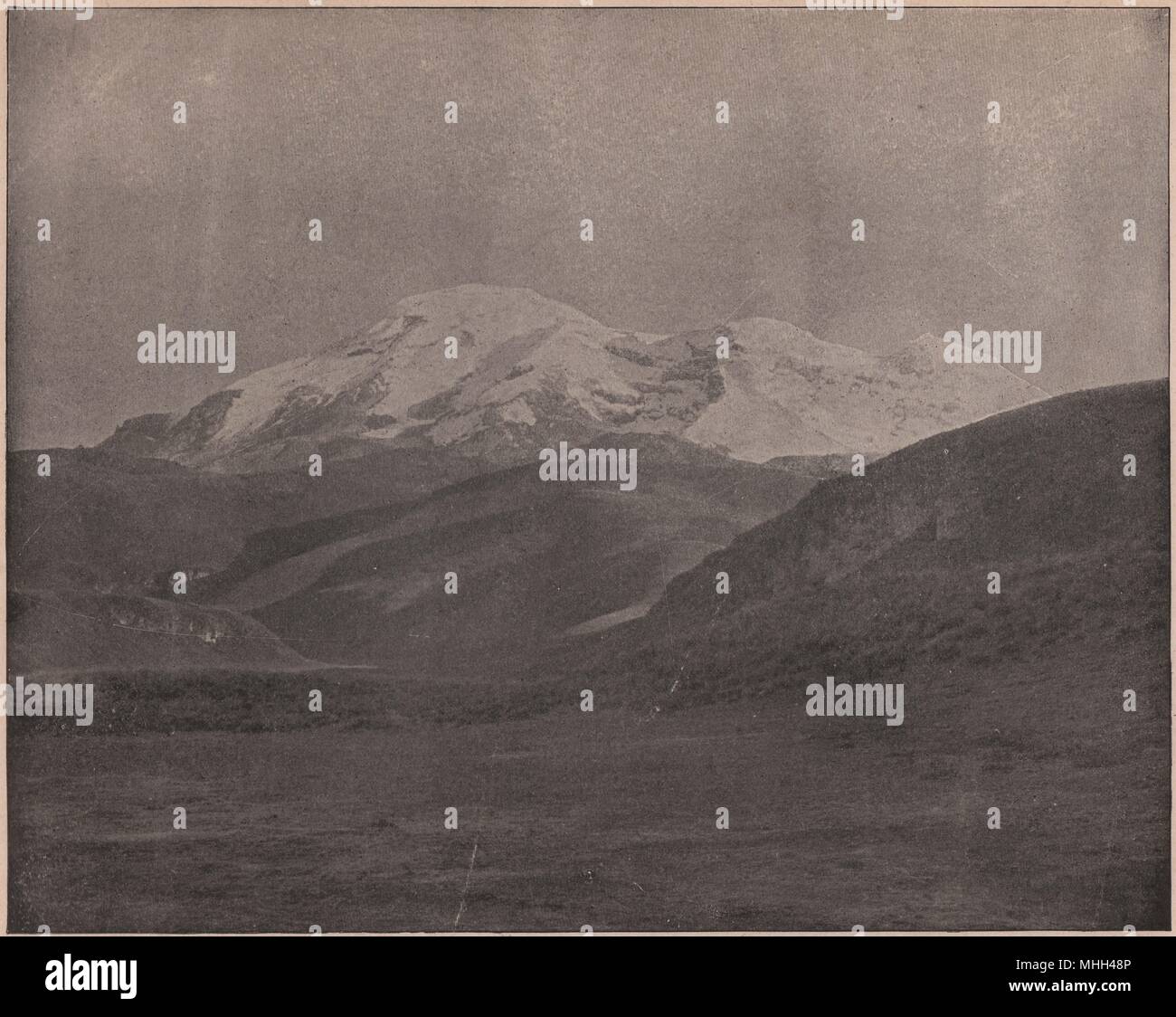 Berg Chimborazo in Ecuador Stockfoto