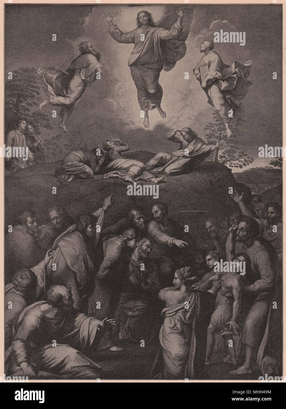 Die Verklärung (von Raphael), Rom Stockfoto