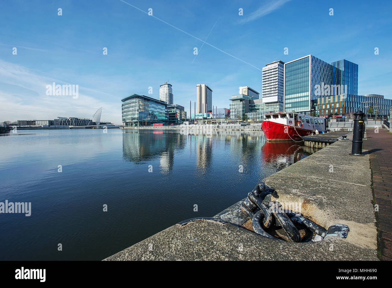 MediaCity, Salford Quays Stockfoto