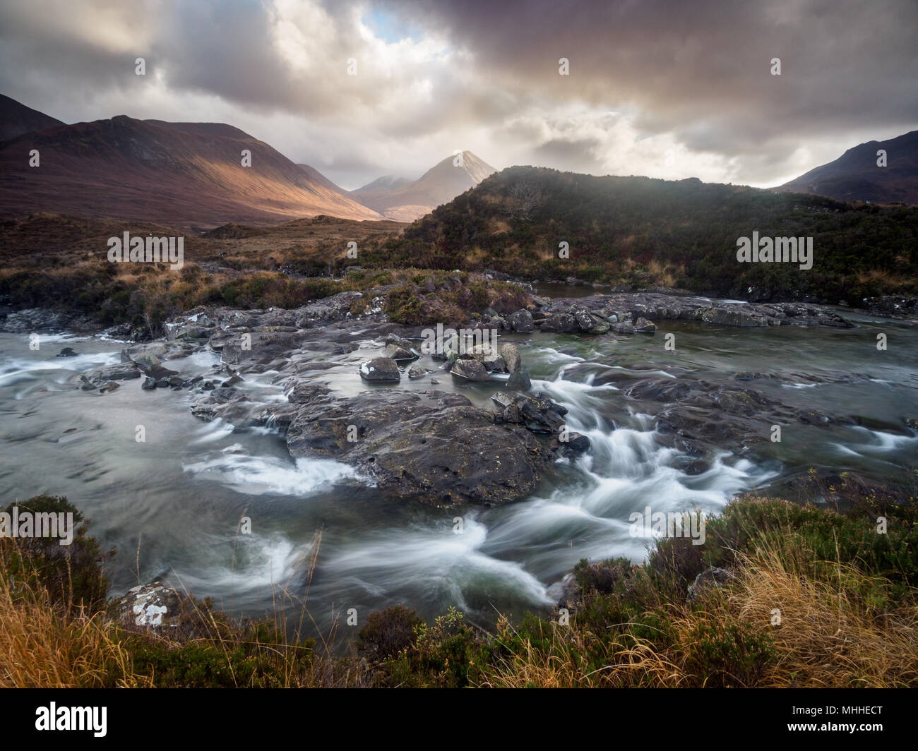 Sligachan Stockfoto