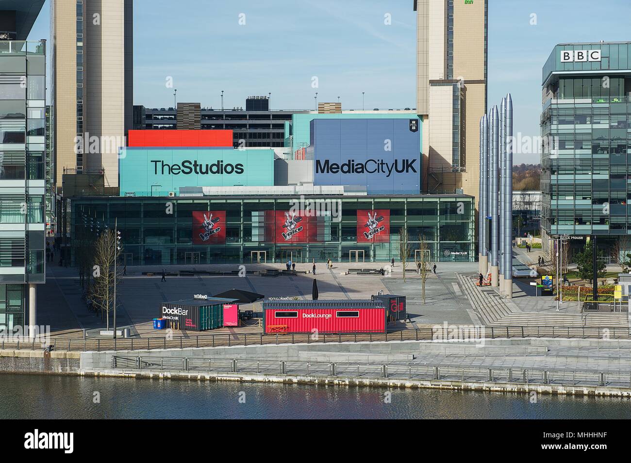 MediaCity, Salford Quays Stockfoto